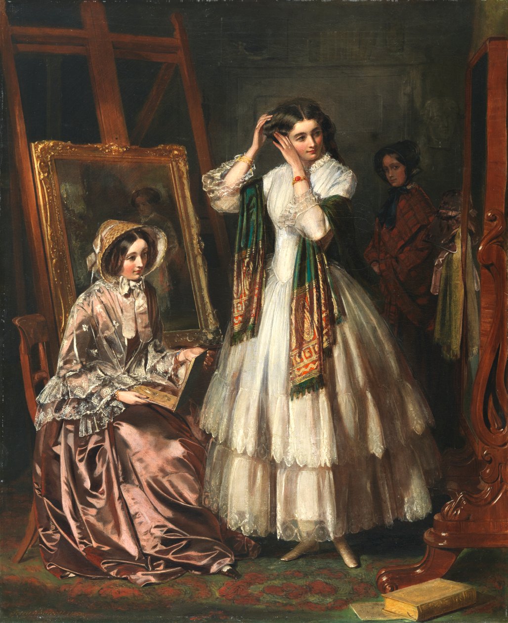 The Eve of the Wedding, 1852 by Jerry Barrett