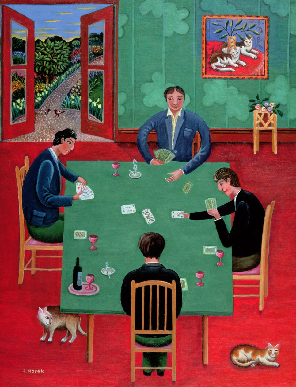 Playing Cards by Jerzy Marek