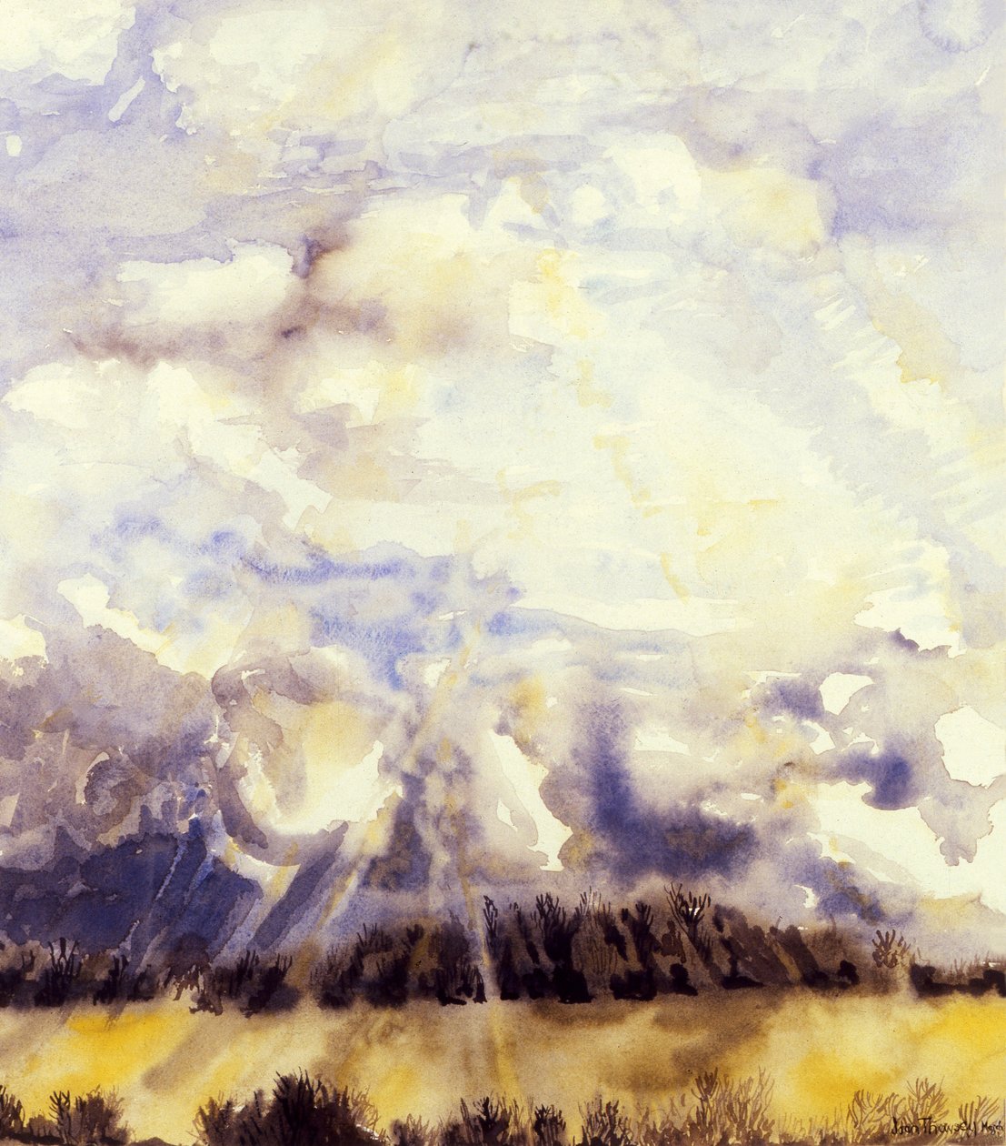 March Sky by Joan Thewsey