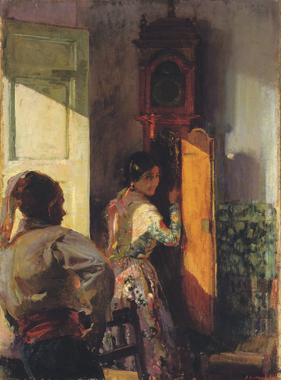Winding Up by Joaquín Sorolla