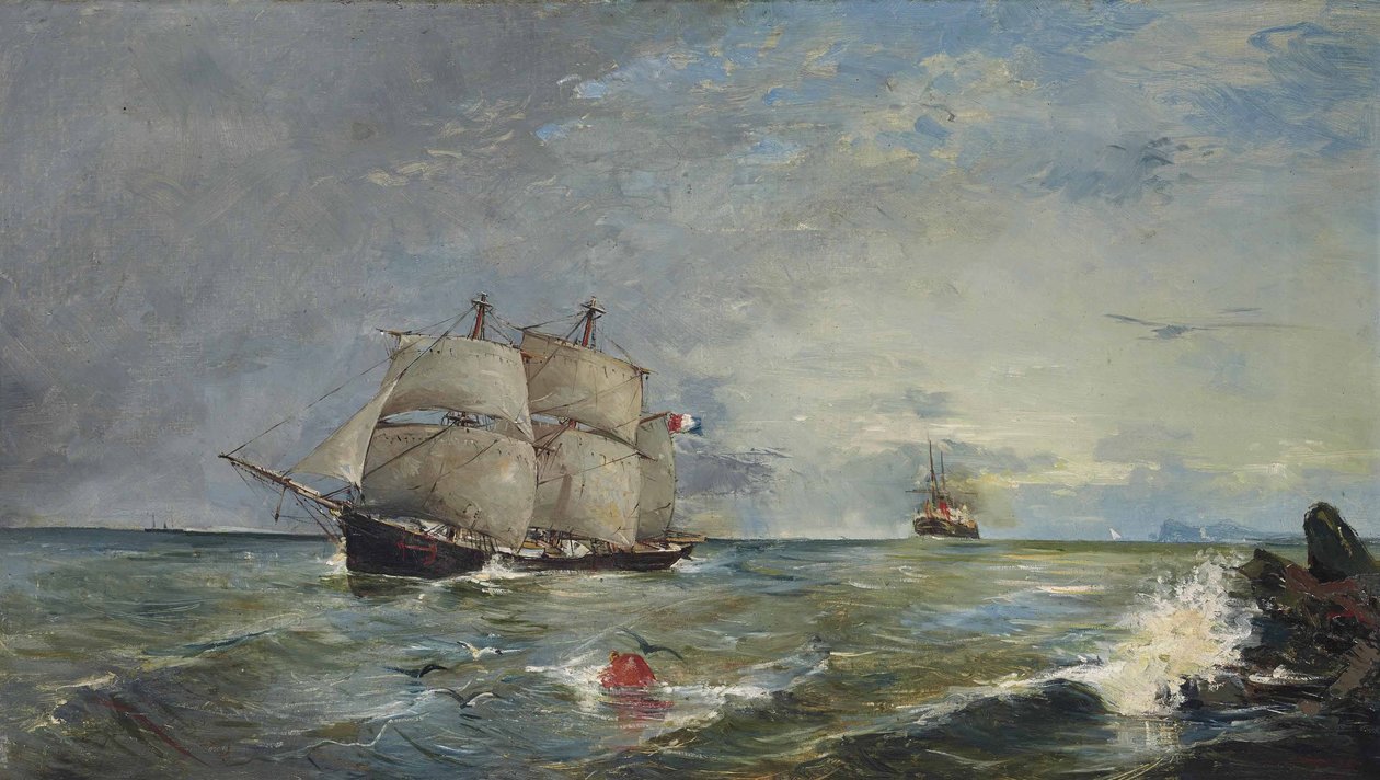 Seascape by Joaquín Sorolla
