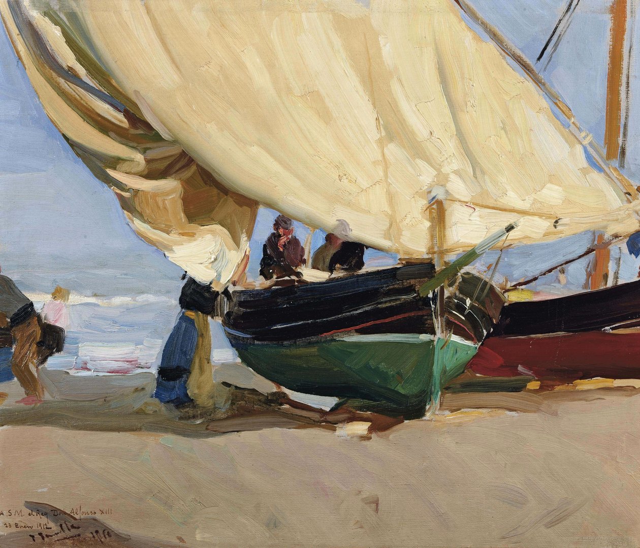 Fishermen by Joaquín Sorolla
