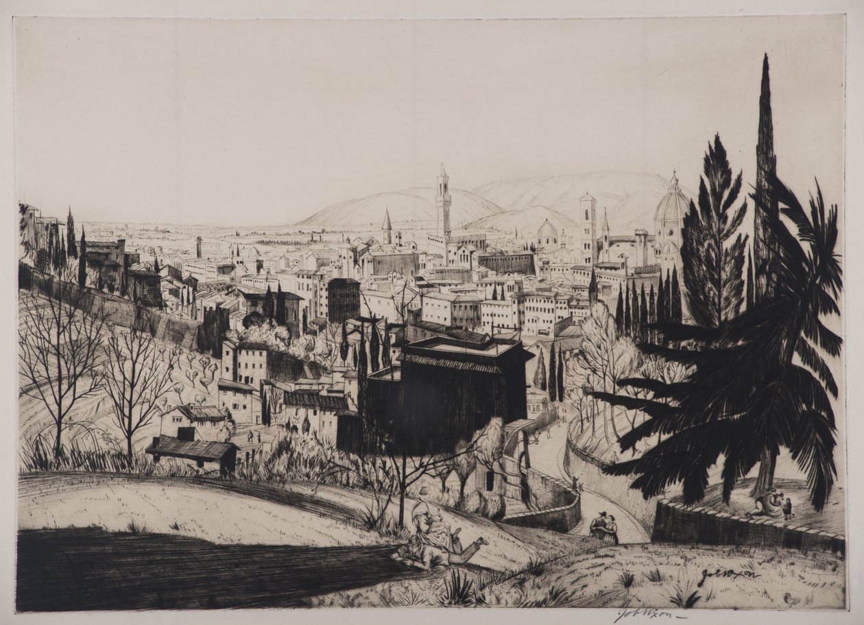 Florence, 1924 by Job Nixon