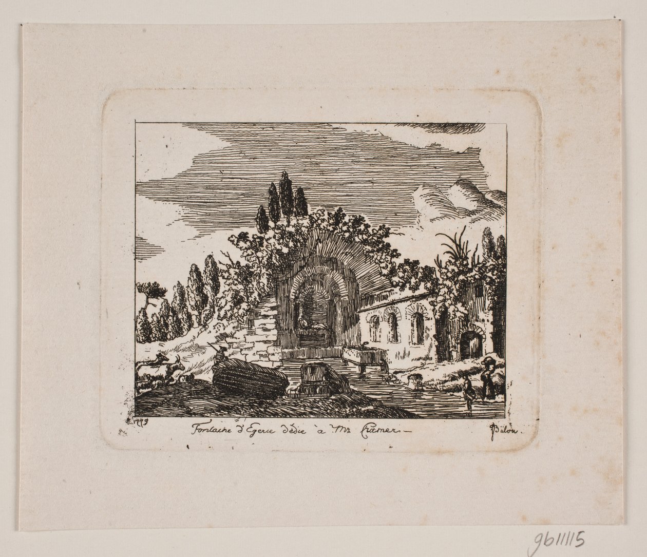 Roman Ruins by Johan Bülow