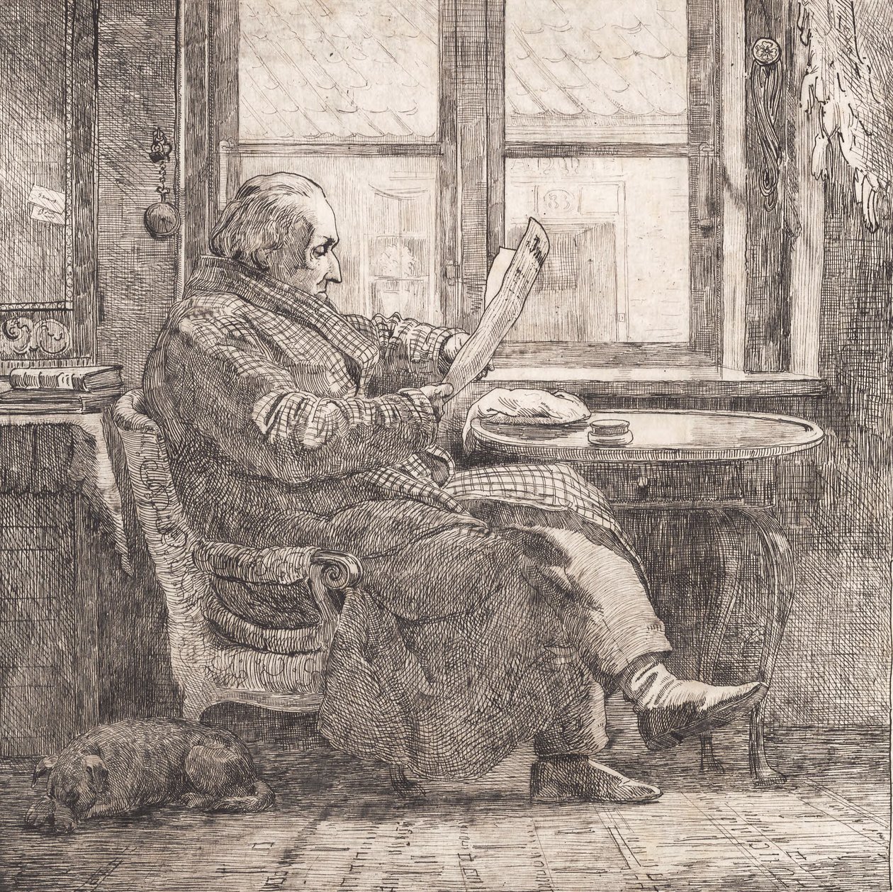 Councillor Emanuel Bonnevie by Johan Thomas Lundbye