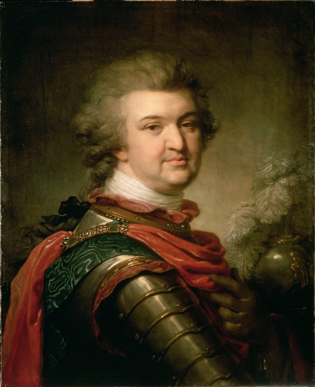 Portrait of Prince Grigory Aleksandrovich Potemkin (1739-91) by Johann Baptist Edler von Lampi