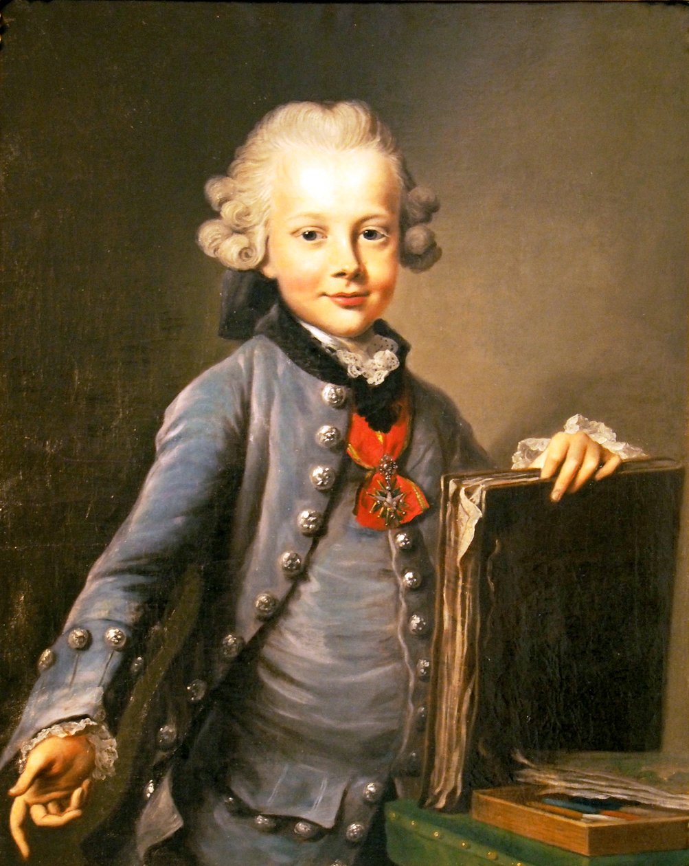 Prince Frederick Ferdinand Constantin of Saxe-Weimar-Eisenach (1758-1793) by Johann Georg Ziesenis