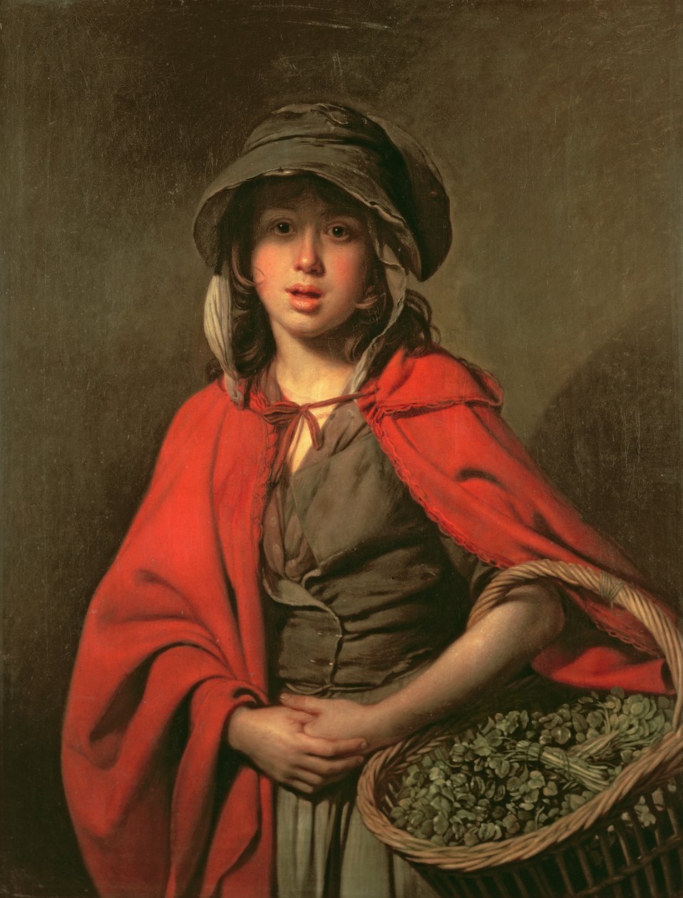 The Watercress Girl by Johan Joseph Zoffany