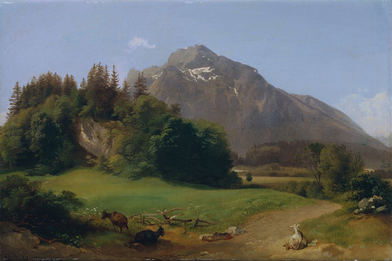 Near Salzburg by Johann Fischbach