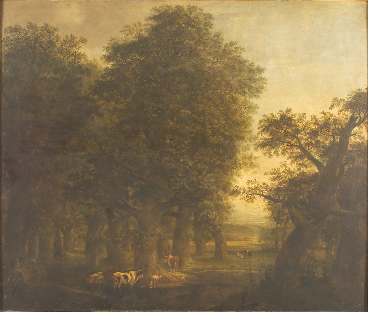 Oak Wood by Johann Friedrich Weitsch
