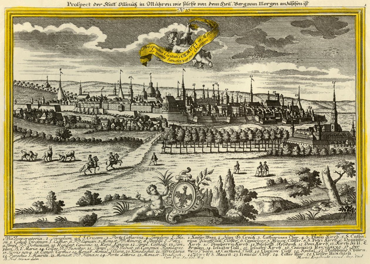 Olomouc by Johann Georg Ringlin