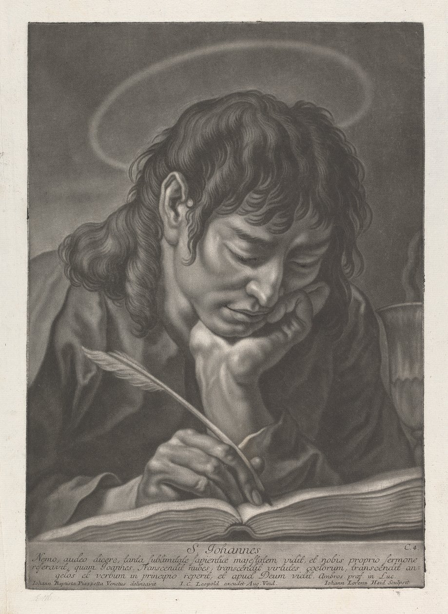 St. John by Johann Lorenz Haid