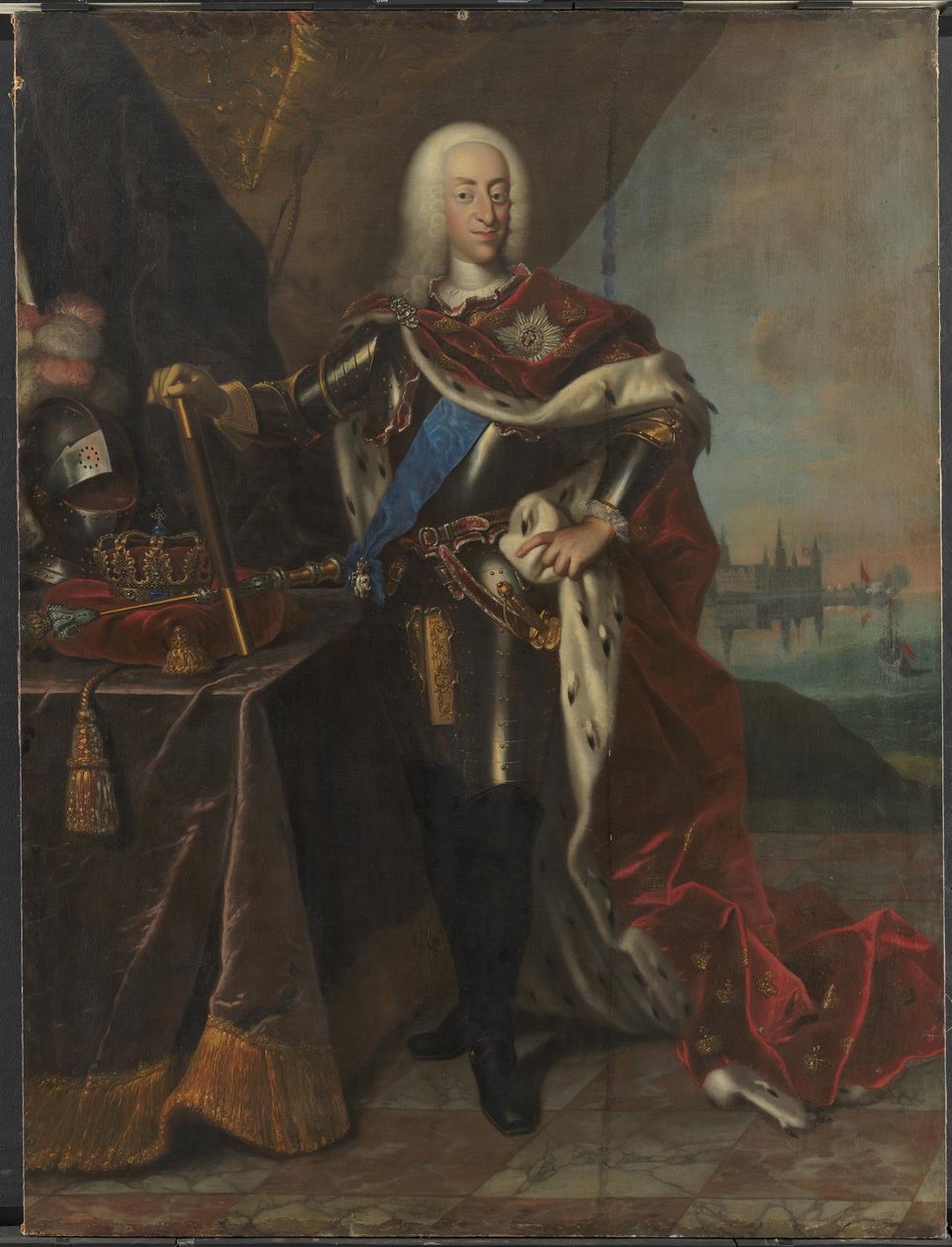 Christian VI by Johann Salomon Wahl