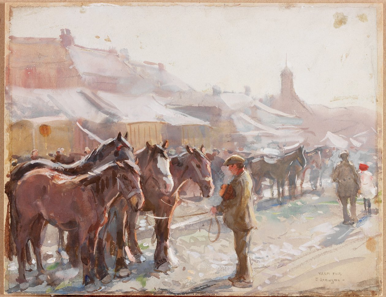 Yarm Fair by John Atkinson