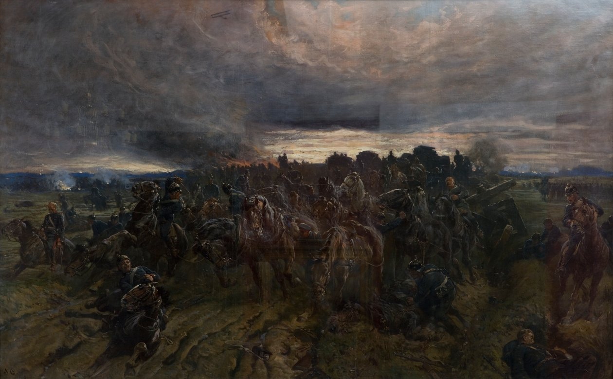 The German Retreat from the Marne, 1915 by John Charlton