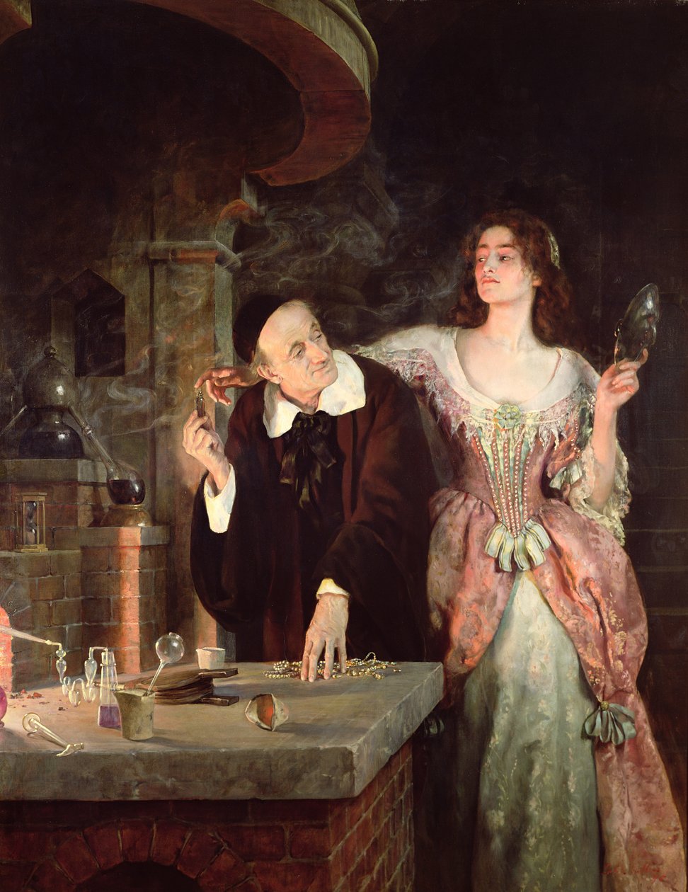 The Laboratory, 1895 by John Collier