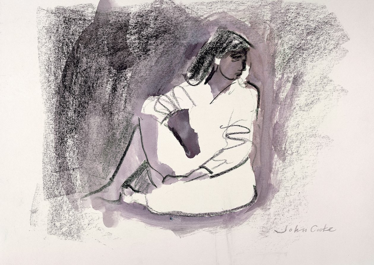 Seated Figure by John Cooke