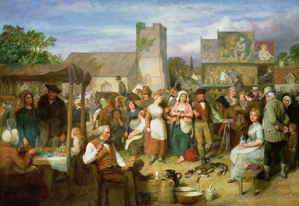 The Statute Fair by John Faed