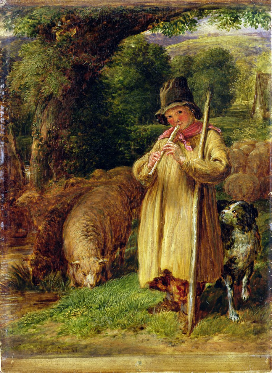 Shepherd Boy by John Linnell