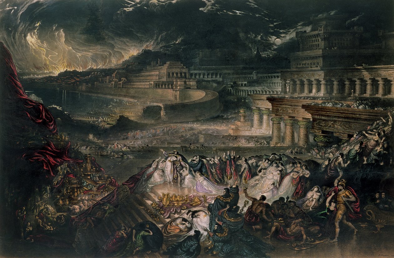 The Fall of Nineveh by John Martin