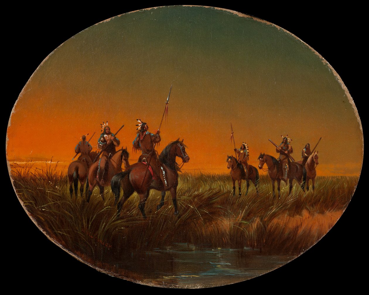 The Challenge by John Mix Stanley
