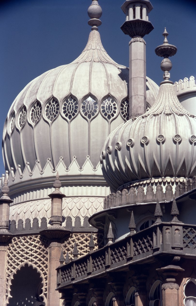 View of the exterior by John Nash