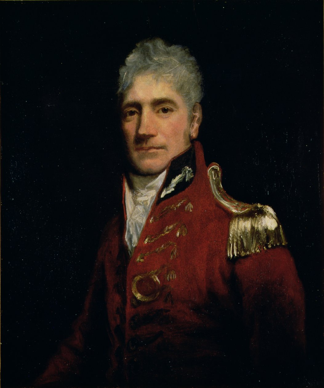 Possibly a portrait of Major General Lachlan Macquarie (1761-1824), Governor of New South Wales 1809-21, the 