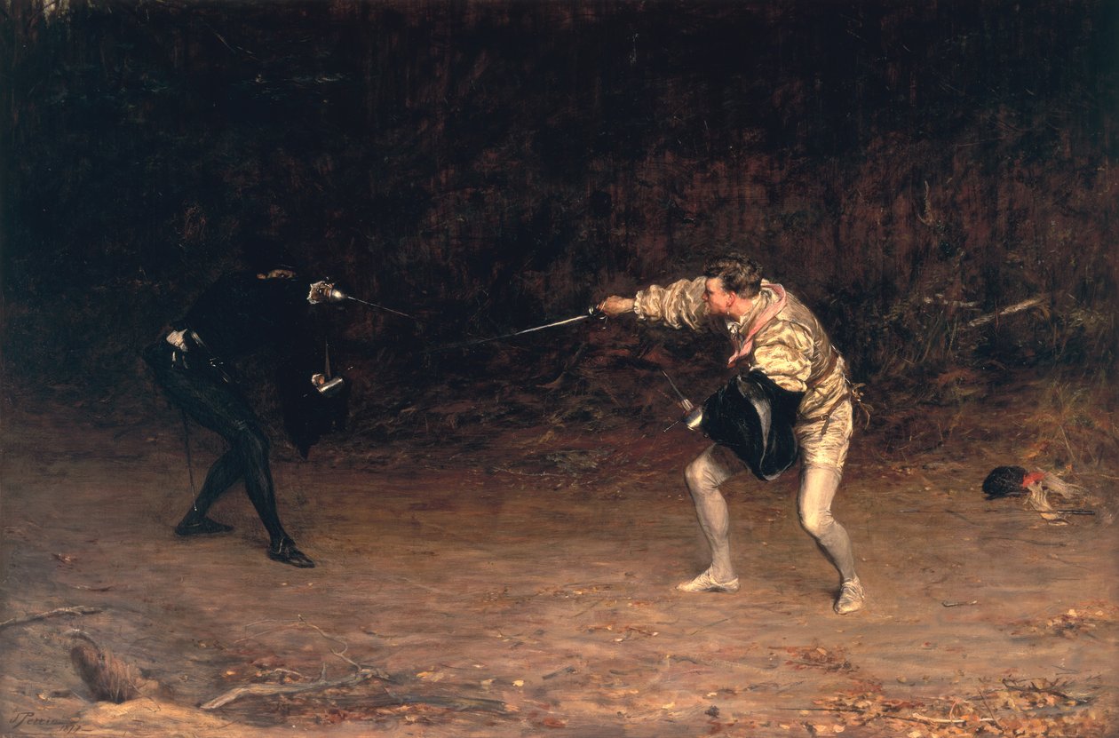 To the Death by John Pettie