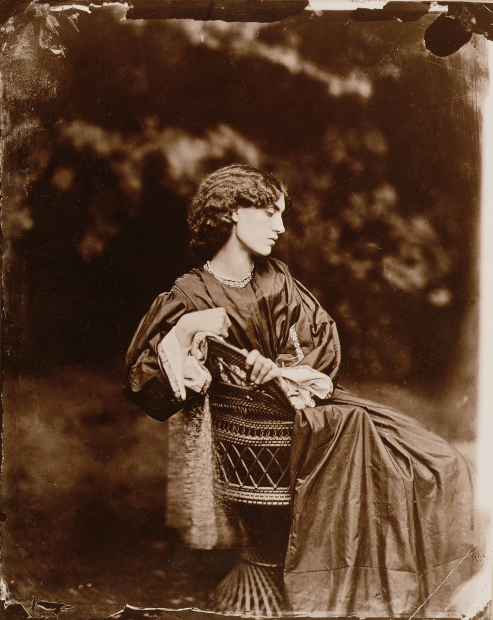 Portrait of Jane Morris 1865 by John R. Parsons