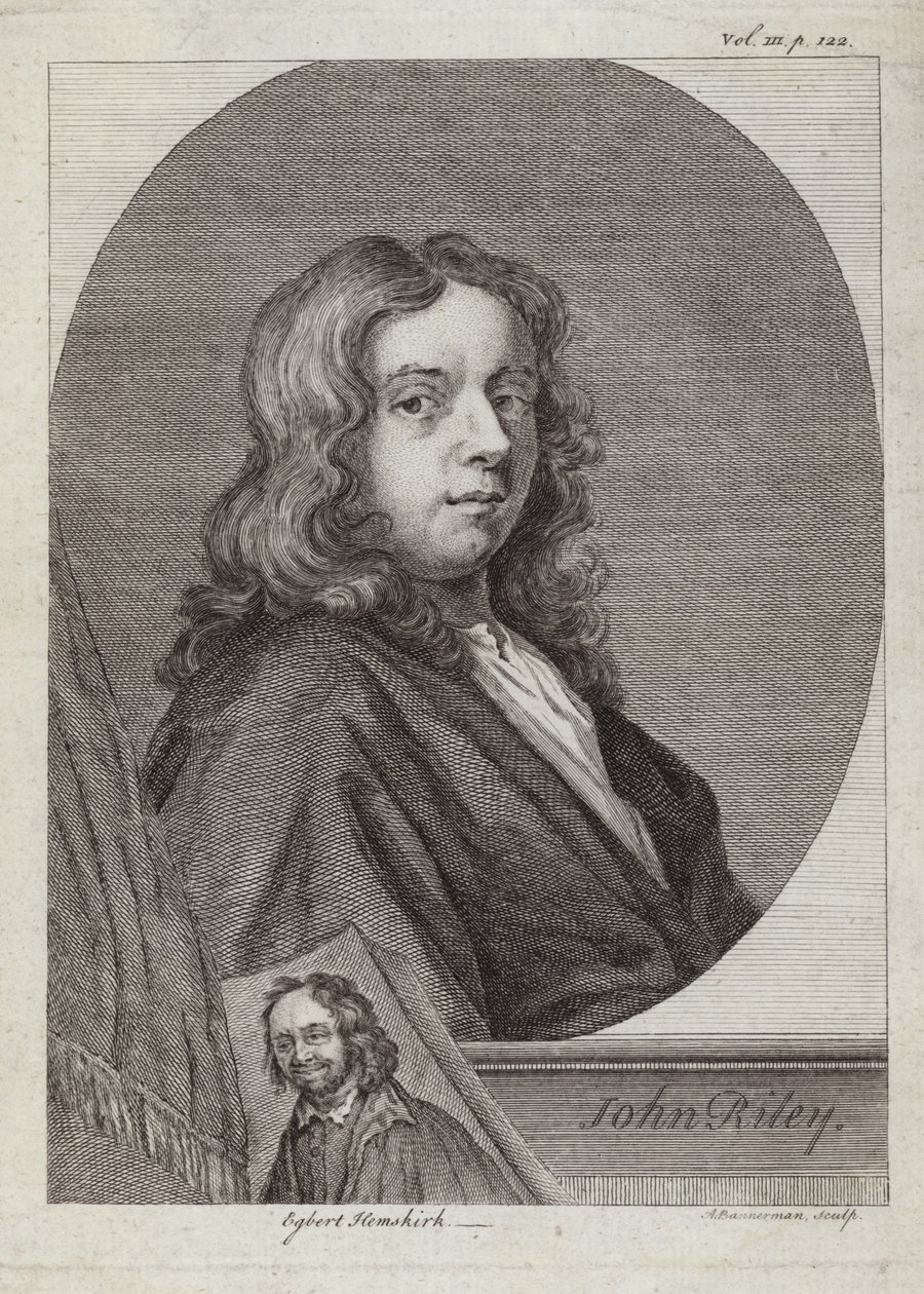 Portrait of John Riley by John Riley