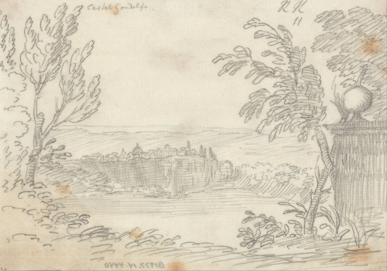 Castel Gandolfo by John Robert Cozens