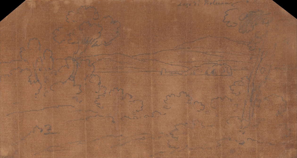 Lago di Bolsena by John Robert Cozens