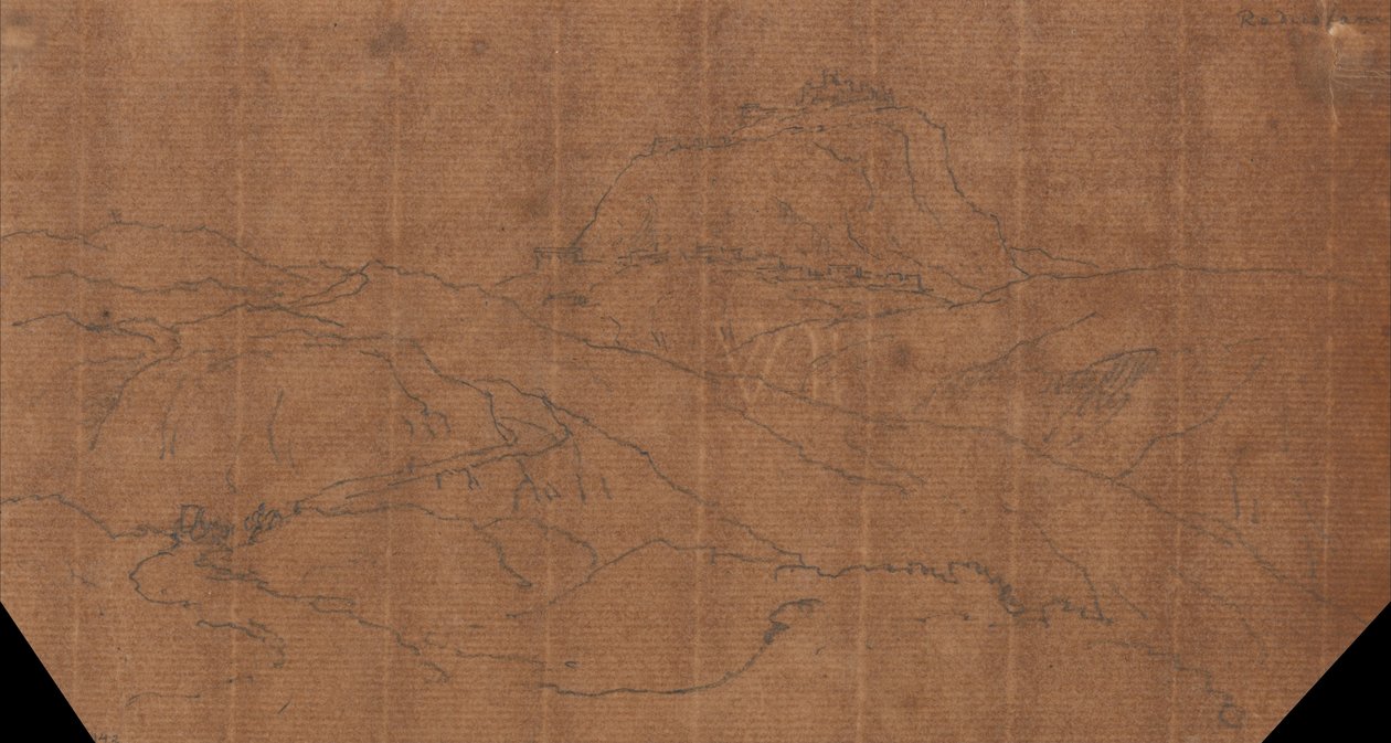 Radicofani by John Robert Cozens