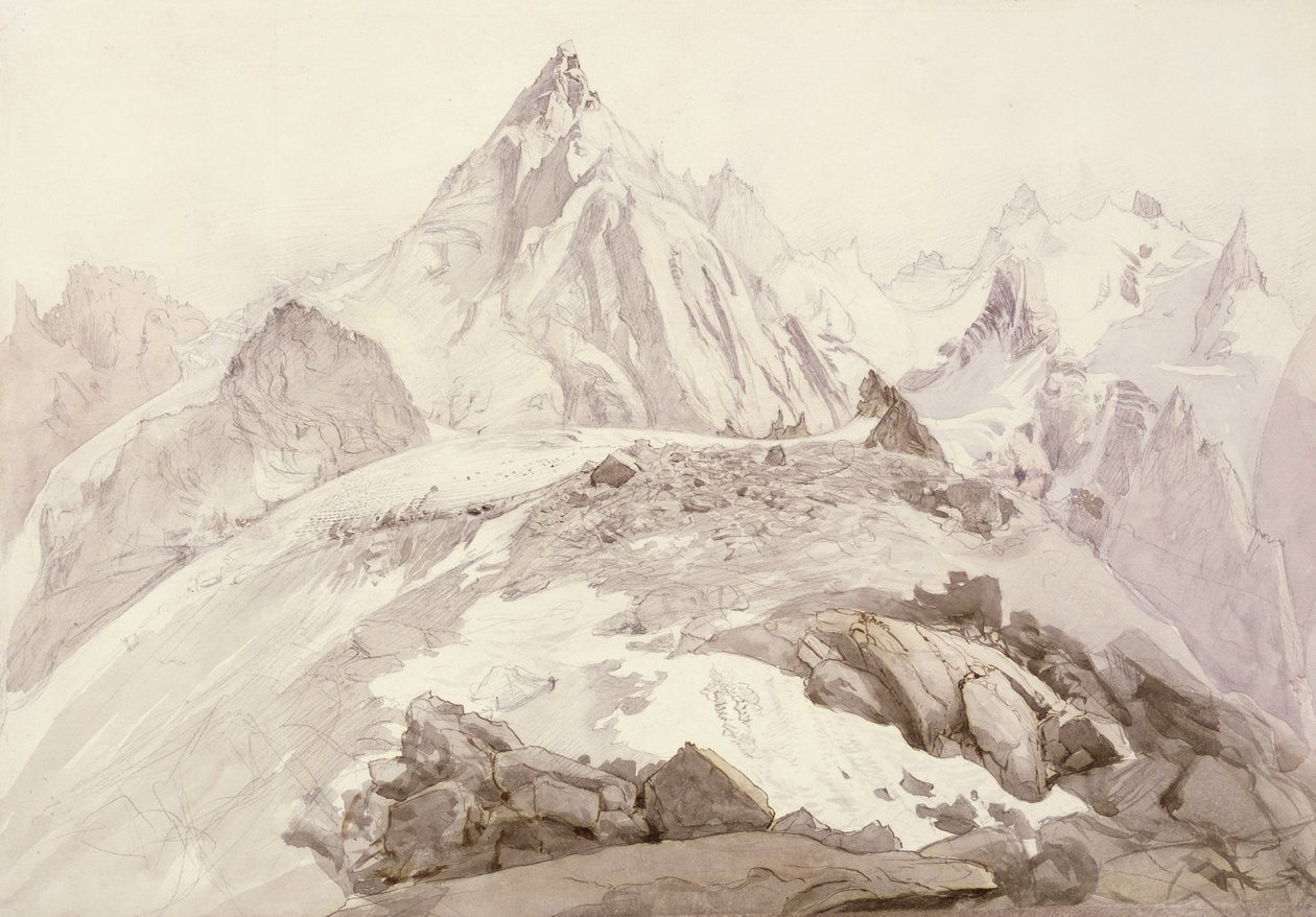 Aiguilles de Chamonix by John Ruskin
