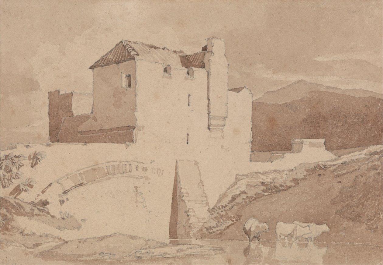 An Old Building by John Sell Cotman