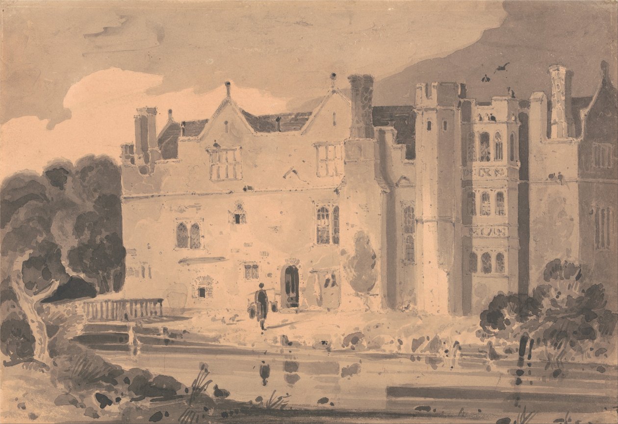 Hever Castle, Kent by John Sell Cotman