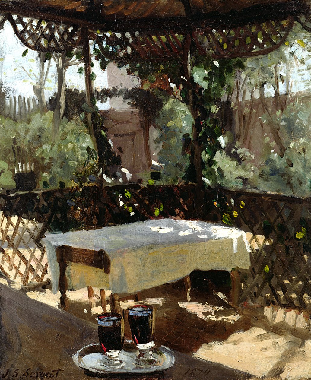 Two Wine Glasses by John Singer Sargent