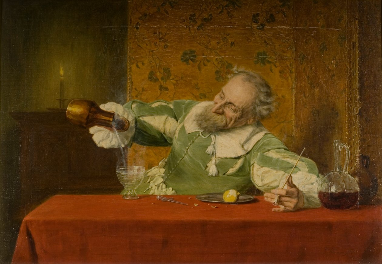A Nightcap, 1880 by John Watson Nicol