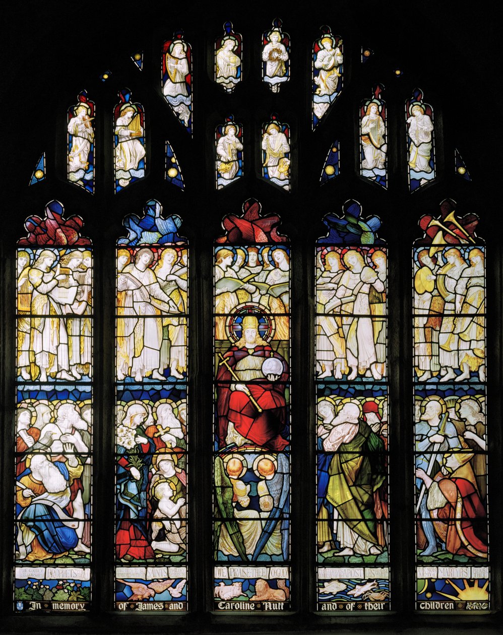 Te Deum, East Window by John William Brown