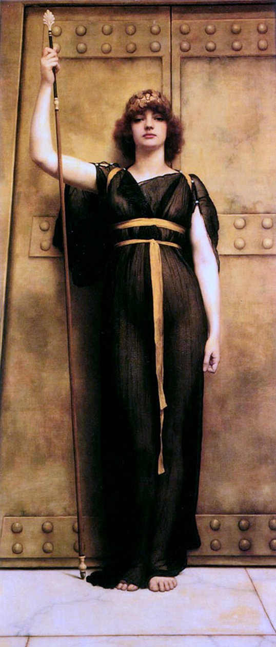 A Priestess by John William Godward
