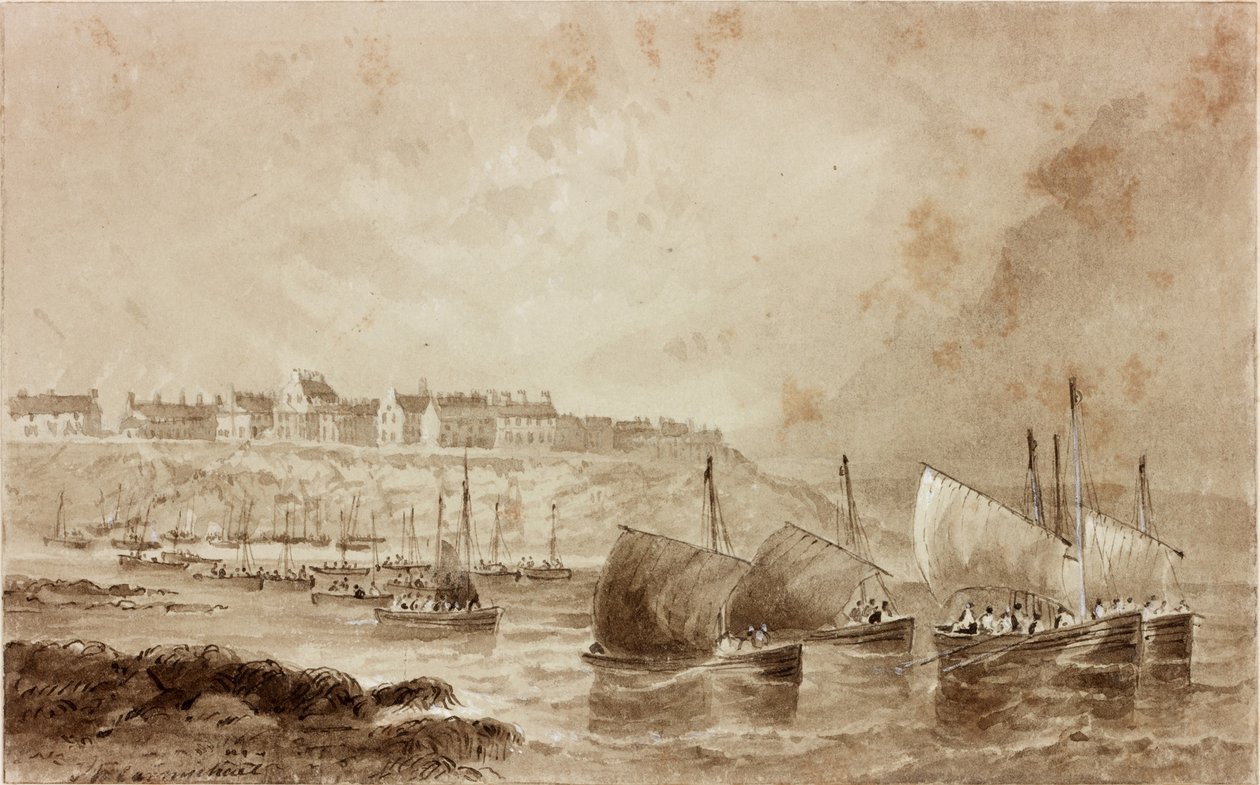 Cullercoats by John Wilson Carmichael