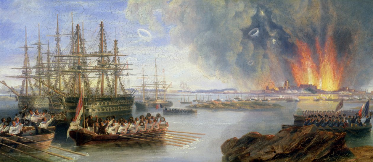 The Bombardment of Sebastopol by John Wilson Carmichael