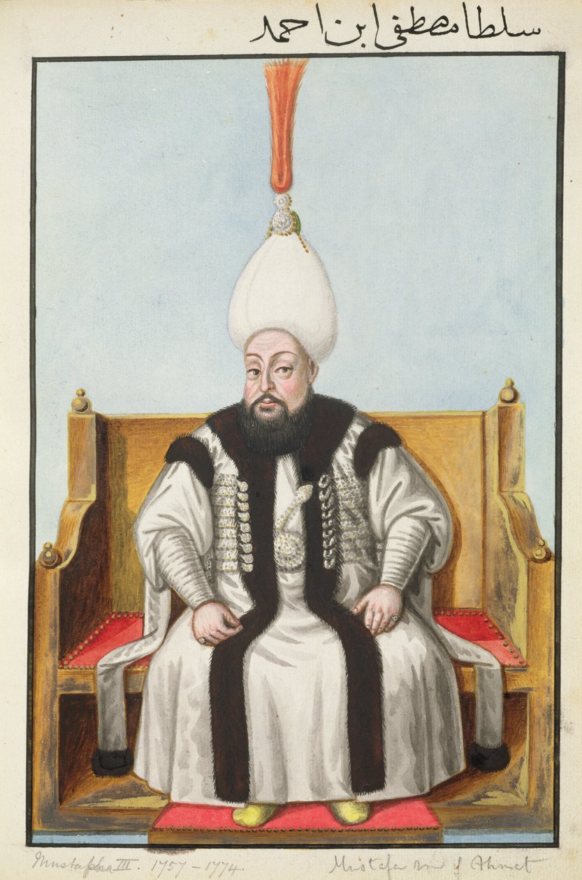 Mustapha III (1717-74) Sultan 1757-74, from 