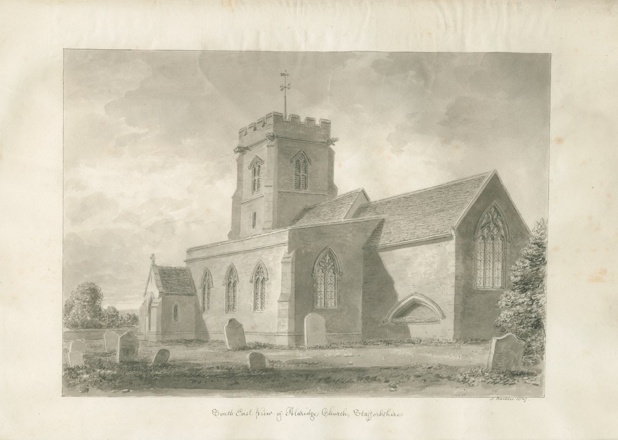 Aldridge Church by John Buckler