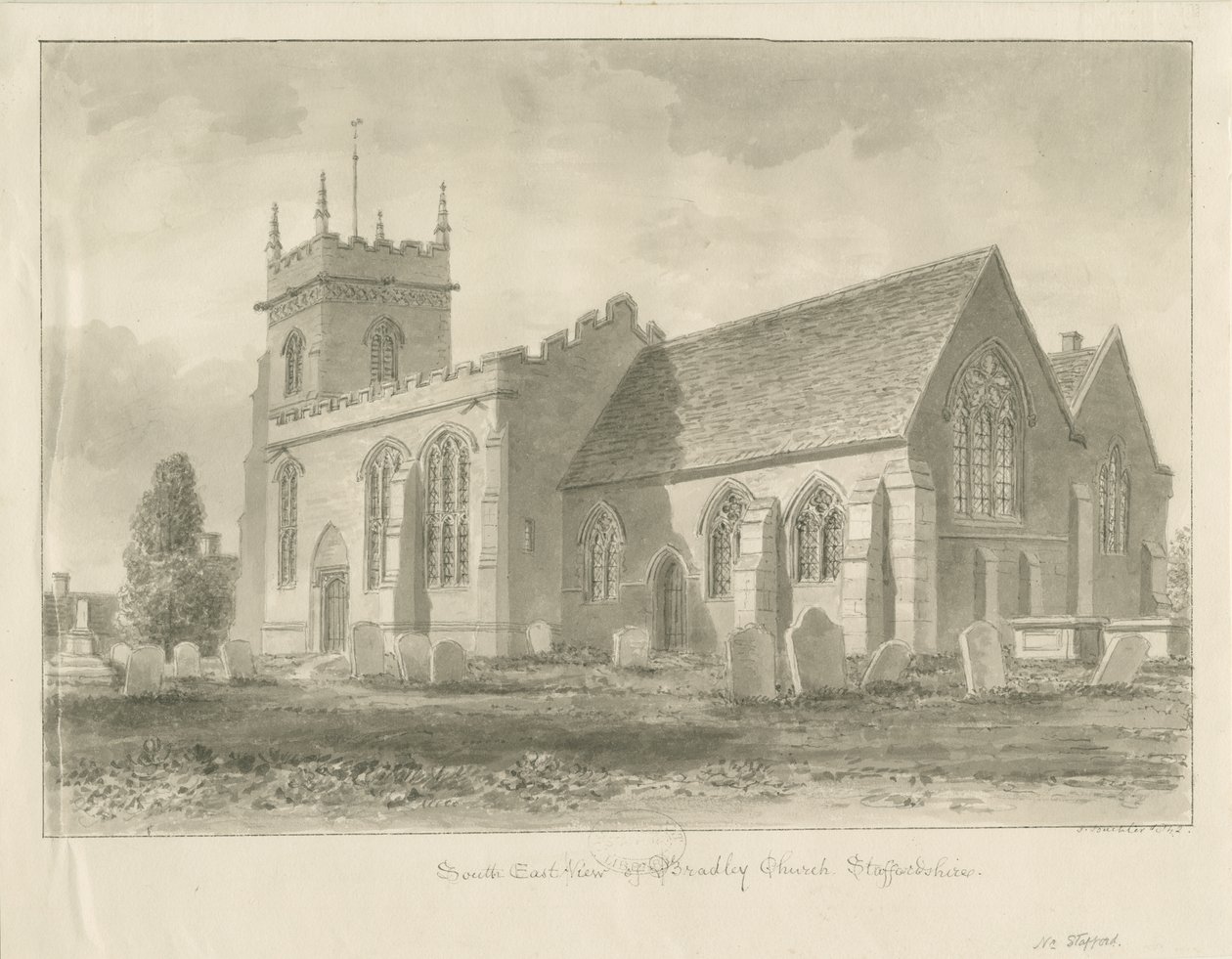 Bradley Church by John Buckler