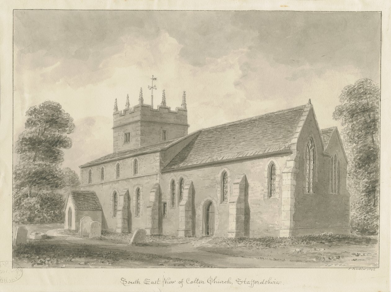 Colton Church by John Buckler