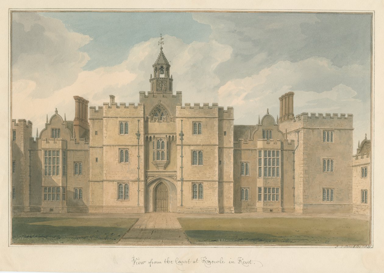 Kent - Knowle by John Buckler