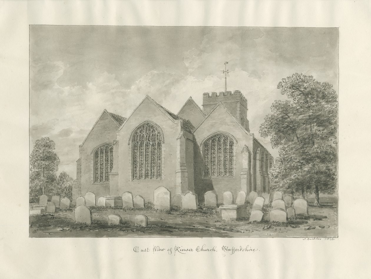 Kinver Church by John Buckler