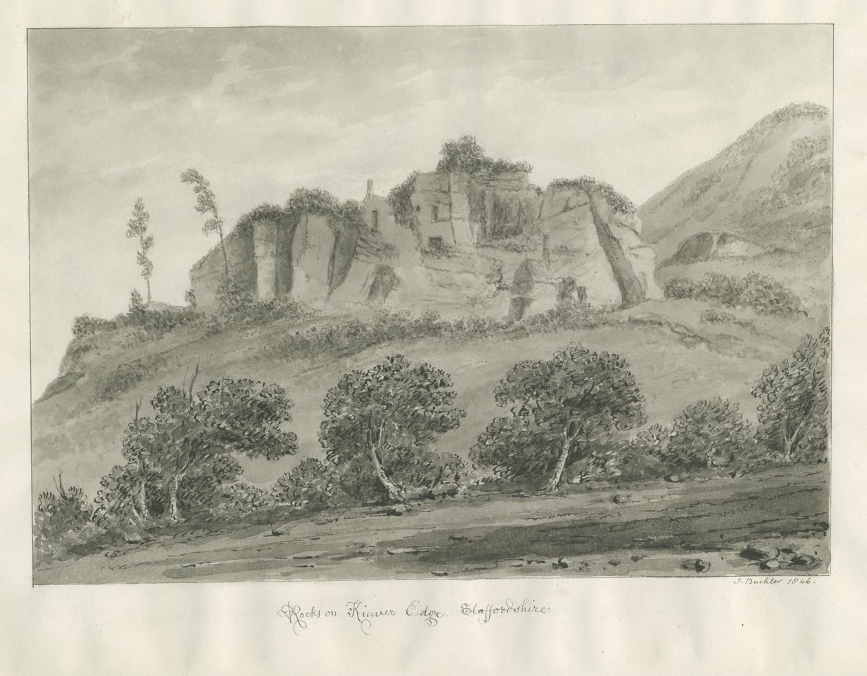 Kinver Edge by John Buckler