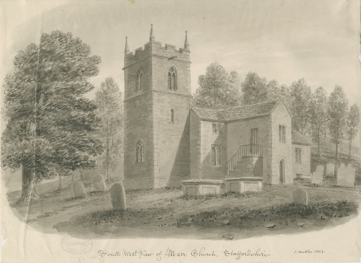 Maer Church by John Buckler